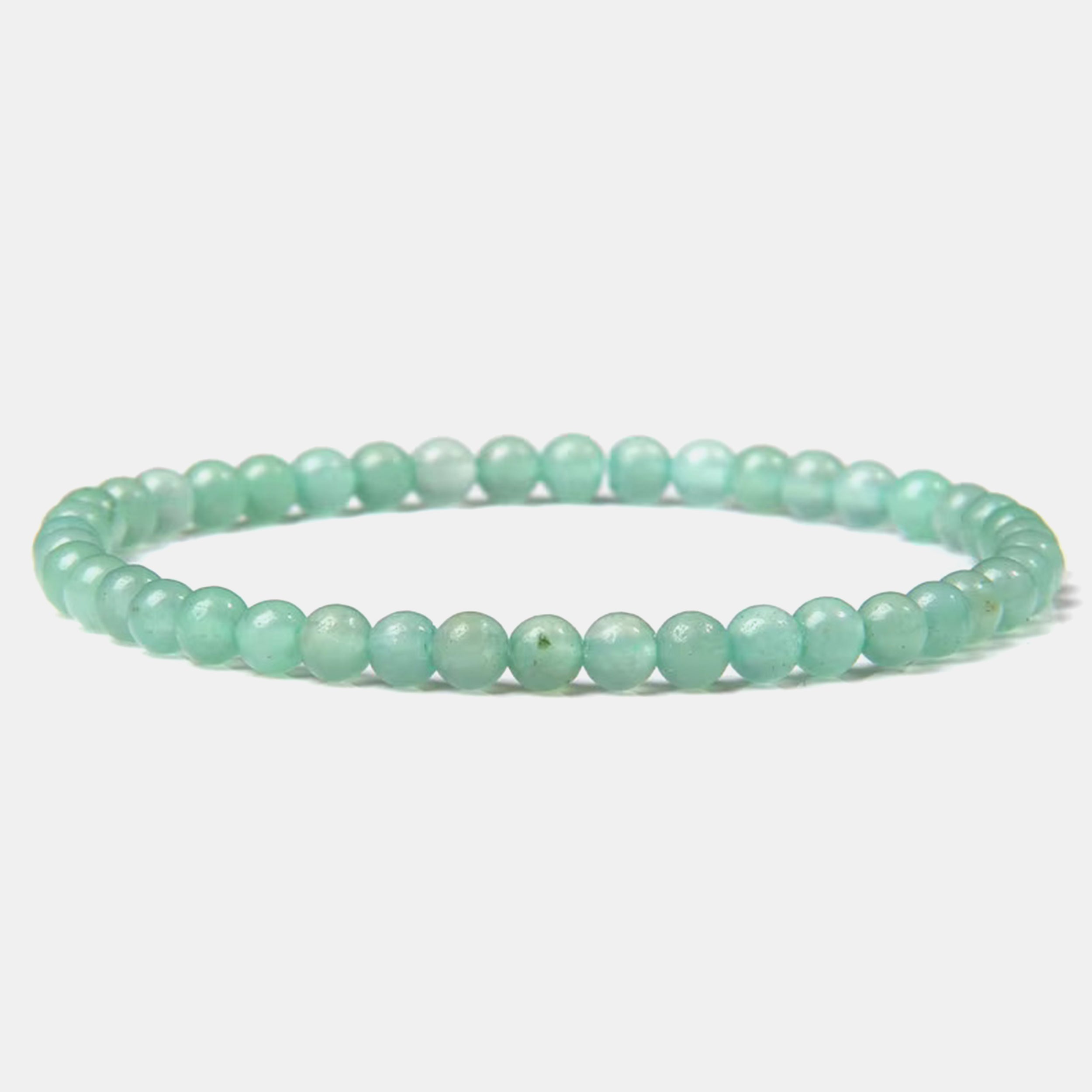 4mm Amazonite Beaded Bracelet